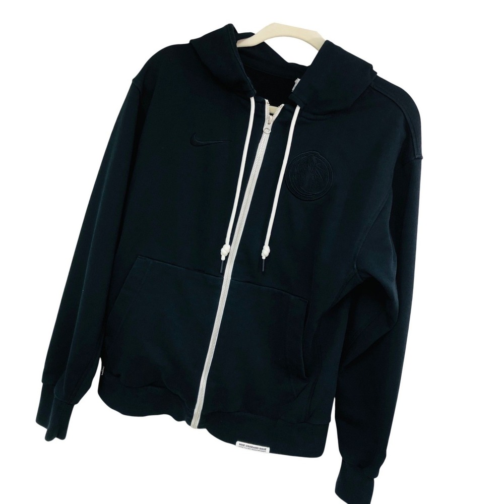Nike Standard Issue Dallas Mavericks NBA Dri-FIT Full Zip Mavs Hoodie Mens S